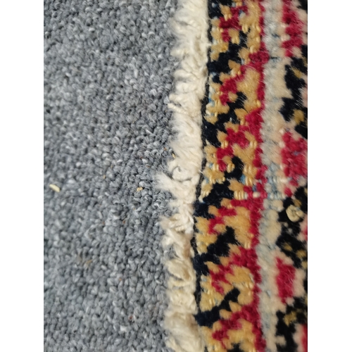 1149g - A vintage wool rug in  multicoloured decorations 2m x 1.4m