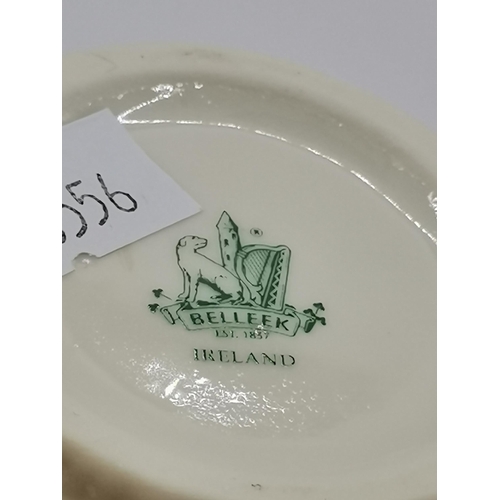 229 - Belleek enchanted Holly Creamer and sugar bowl