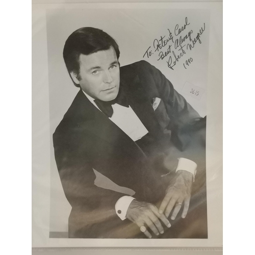 253 - A collection of celebrity autographed photographs, 1980s-1990s, most with presentation inscription '... 