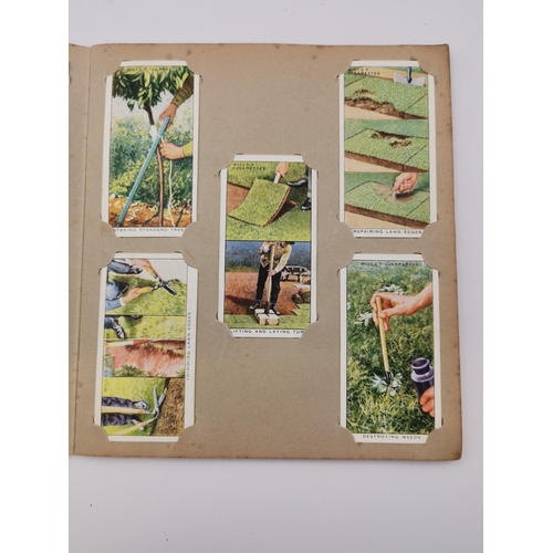 260 - Cigarette Picture card Album Garden Hints