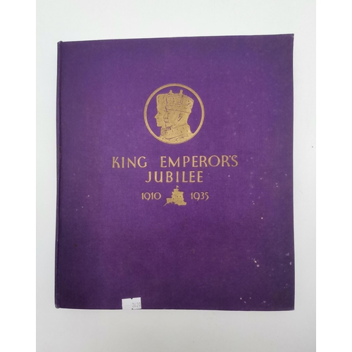 294 - 'King Emperor's Jubilee 1910 - 1935', by F. G. H. Salusbury, with black and white illustrations cele... 