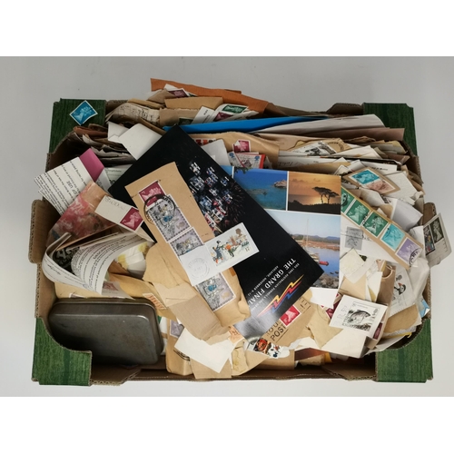 297 - Box of vintage stamps and leaflets and certificate from the  Pelman institute