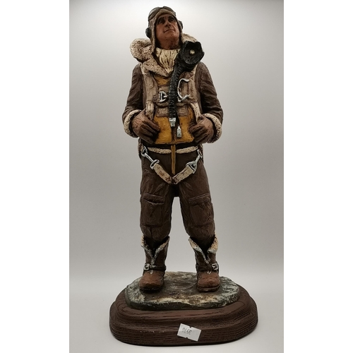 308 - A collection of military model figures, including 'The Gentleman Soldier' in pewter by Chilmark, lim... 