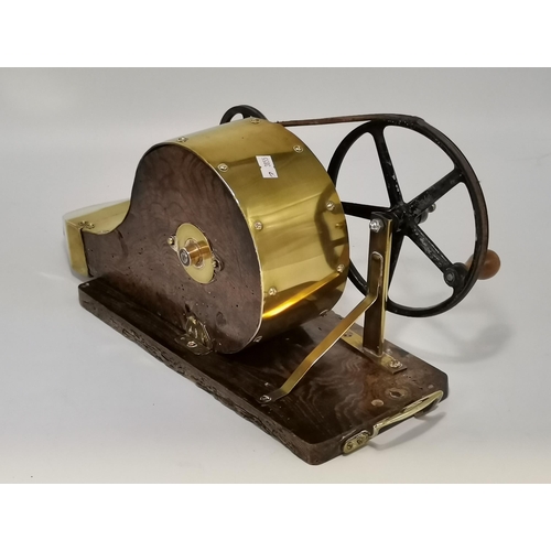 10 - Antique vintage Dentist foot operated Gas Bellows plus an antique mechanical peat bellows made from ... 