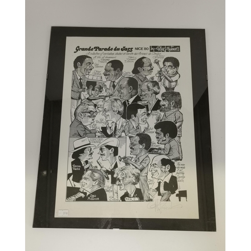 39 - After Peter Manders (1936-2019), Grande Parade du Jazz, Nice, 1979 and 1980, two posters, multi-port... 