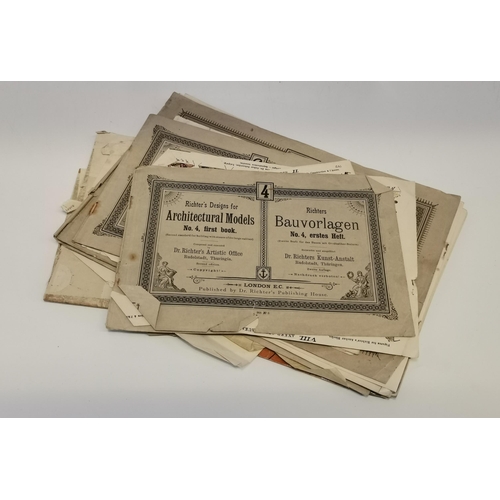 40 - Richter's Anchor Blocks, by F. A. Richter & Co., late 19th/early 20th Century, a set of coloured sto... 