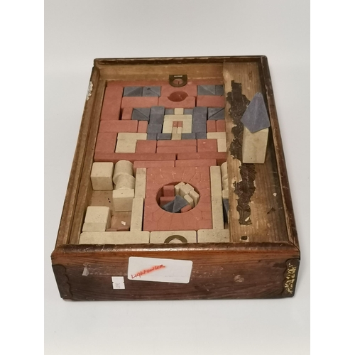 40 - Richter's Anchor Blocks, by F. A. Richter & Co., late 19th/early 20th Century, a set of coloured sto... 