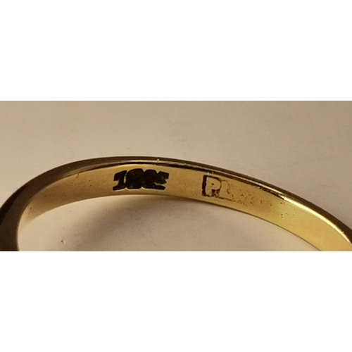 433A - An 18 carat gold and platinum white stone cluster ring, the seven round stones set as a flowerhead, ... 