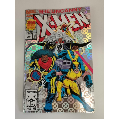 474 - 6 x Marvel comics including: WONDER MAN 1991, X MEN THE UNCANNY 1963-1993, AVENGERS 30th ann 1962- 1... 