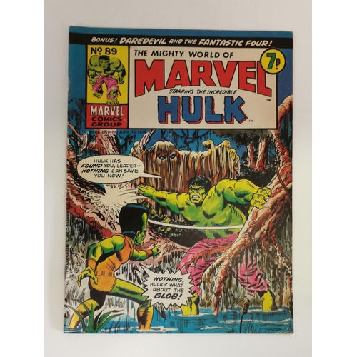 477 - THE INCREDIBLE HULK comics, 14 in total inc: THE SUPER HEROES, CONAN, HULK 12 NOV, 150, 129, 114, 11... 