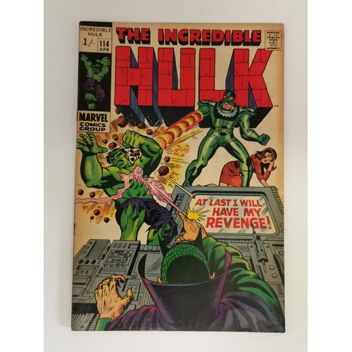 477 - THE INCREDIBLE HULK comics, 14 in total inc: THE SUPER HEROES, CONAN, HULK 12 NOV, 150, 129, 114, 11... 