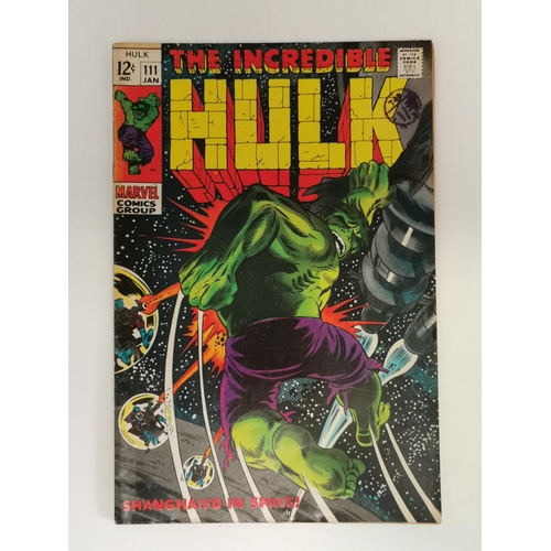 477 - THE INCREDIBLE HULK comics, 14 in total inc: THE SUPER HEROES, CONAN, HULK 12 NOV, 150, 129, 114, 11... 