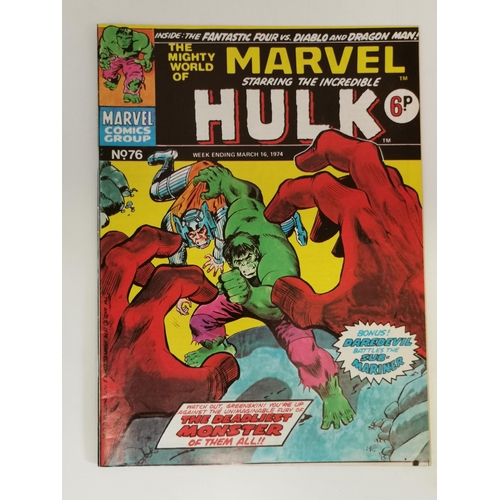 477 - THE INCREDIBLE HULK comics, 14 in total inc: THE SUPER HEROES, CONAN, HULK 12 NOV, 150, 129, 114, 11... 