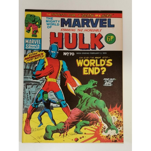 477 - THE INCREDIBLE HULK comics, 14 in total inc: THE SUPER HEROES, CONAN, HULK 12 NOV, 150, 129, 114, 11... 