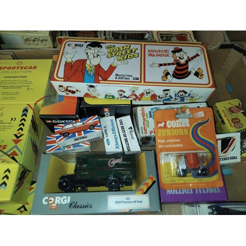 747 - x 3 boxes of Collector's boxed vehicles incl Days Gone, Corgi, Lledo incl Cogi 