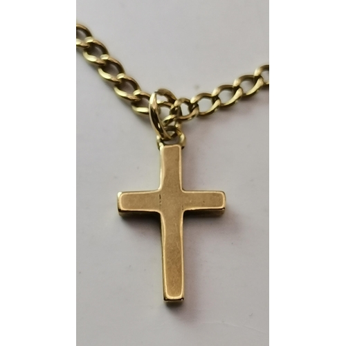 539 - A 9 carat gold fine curb chain necklace hung with a 9 carat gold-mounted foil-backed opal pendant, a... 