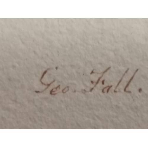 101 - George Fall (British, 1848-1925), View of Marygate Tower and The Minster, York, watercolour, signed ... 