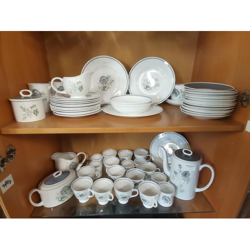 108 - A large collection Susie Cooper GLEN MIST coffee and tea set over 60 pieces including tea and coffee... 