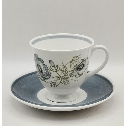 108 - A large collection Susie Cooper GLEN MIST coffee and tea set over 60 pieces including tea and coffee... 