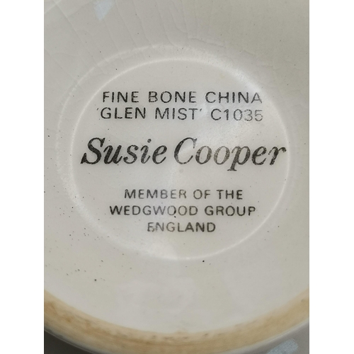 108 - A large collection Susie Cooper GLEN MIST coffee and tea set over 60 pieces including tea and coffee... 