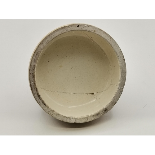 29 - A large Japanese satsuma vase and cover, ovoid, the yellow ground body with red and white trailing l... 