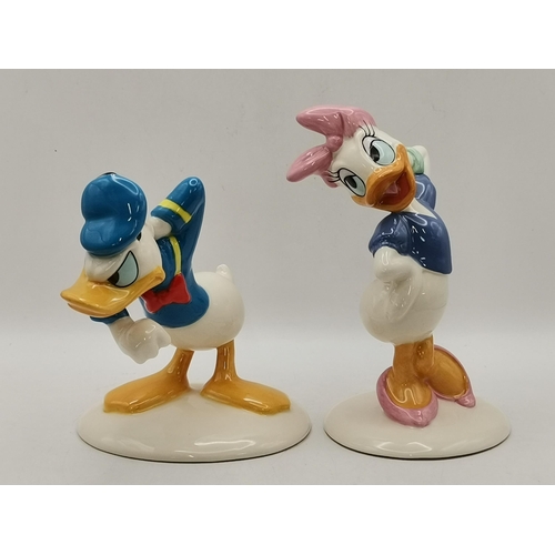 92 - A Set of six Royal Doulton Mickey Mouse 70th Anniversary Figurines - Daisy Duck MM4, Mickey Mouse MM... 