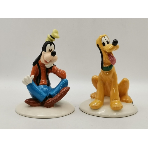 92 - A Set of six Royal Doulton Mickey Mouse 70th Anniversary Figurines - Daisy Duck MM4, Mickey Mouse MM... 