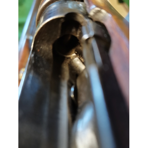 65 - An American made Lee Enfield No.4 bolt action .303 rifle, MK1/3(F)FTR, 1953, serial no. OC19721, sta... 