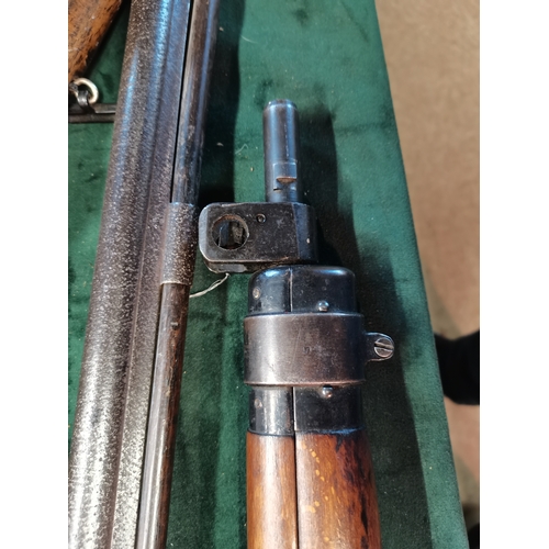 65 - An American made Lee Enfield No.4 bolt action .303 rifle, MK1/3(F)FTR, 1953, serial no. OC19721, sta... 