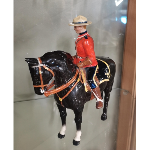 178 - Beswick Canadian Mounted police Officer model 1375