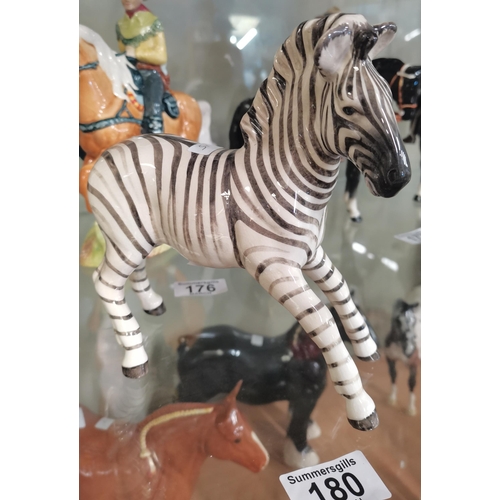 180 - Beswick Zebra 2nd version