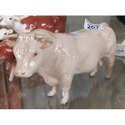 207 - Beswick Charolais Bull