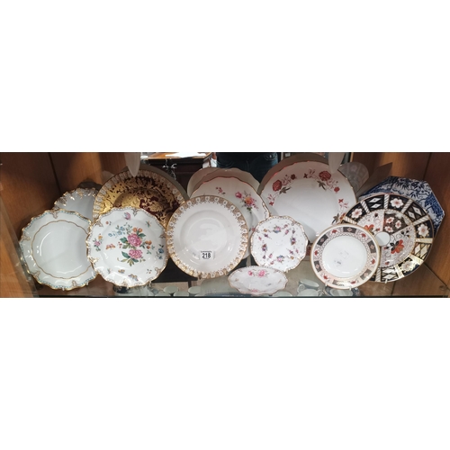 218 - A Collection of Various Crown Derby plates (12)