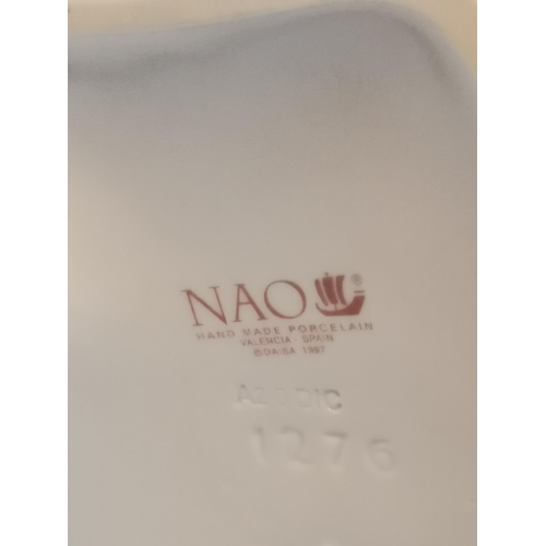 251 - Large Nao Porcelain Figurines of Japanese Women in a Kimono arranging flowers Model number 1276 H34c... 