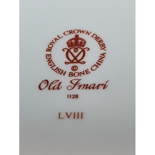 259 - Four Pieces of Crown Derby - Lidded trinket box, Lighter, Old Imari Demitasse Cup and Old Imari Love... 