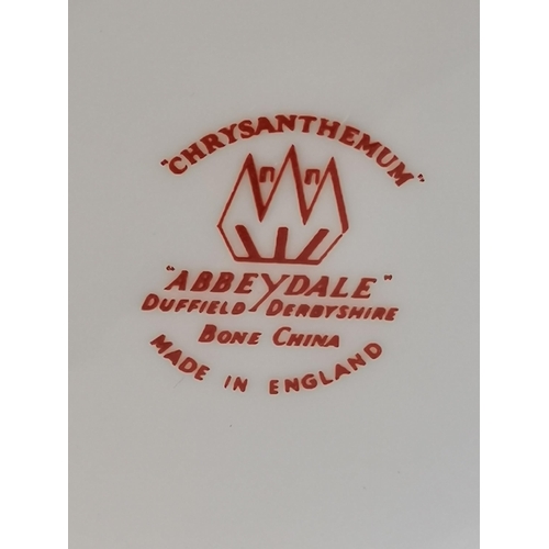 262 - Four Abbeydale Mugs plus two tankards in Chrysanthemum pattern