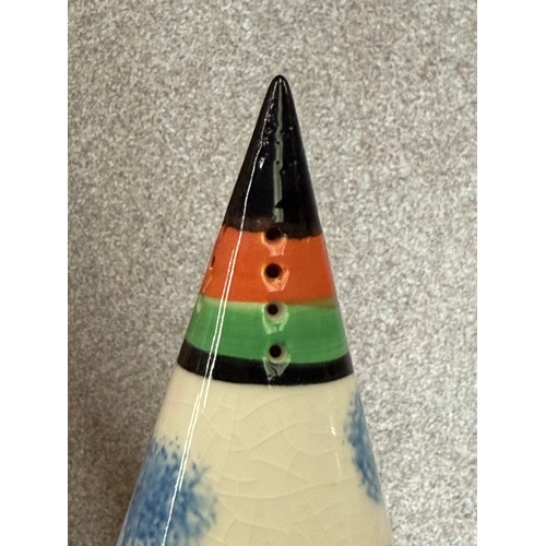 236a - A Newport Pottery INSPIRATION Staffs England sugar shaker 14.5cm