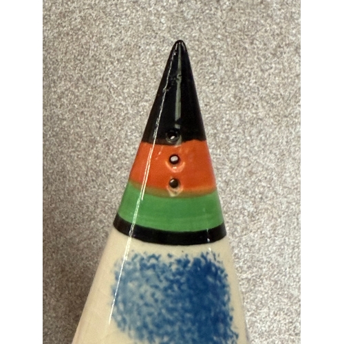 236a - A Newport Pottery INSPIRATION Staffs England sugar shaker 14.5cm