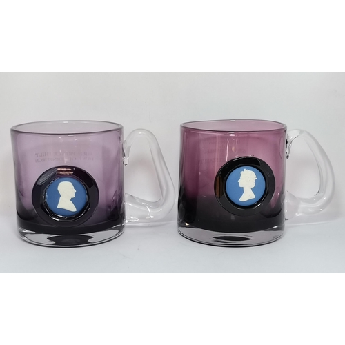  Wedgwood silver jubilee mug , Prince Phillip mug and Royal Cauldon coffee set