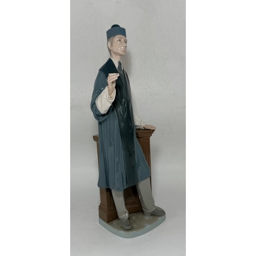 258 - Large Lladro figurine 'The barrister' from the professions collection H41cm