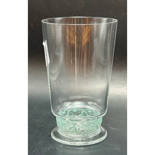  A Collection of three Lalique glassware items - A Lalique 'Irene' crystal bird trinket dish etched L... 