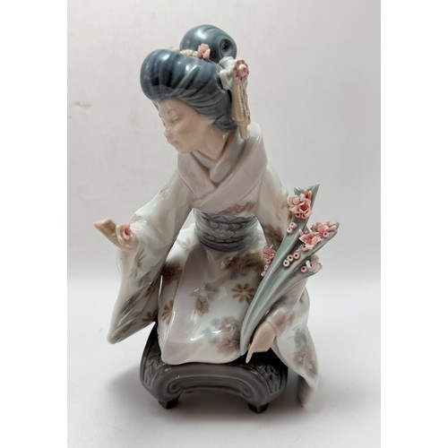  Five Lladro Geisha Girl Figurines