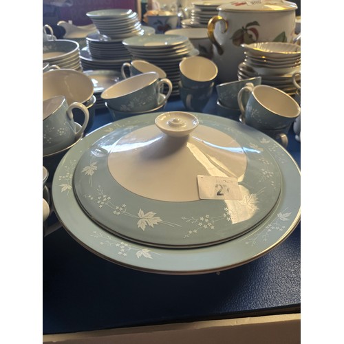 727 - A Royal Doulton 'Reflections' TC1008 dinner service over 60 pieces