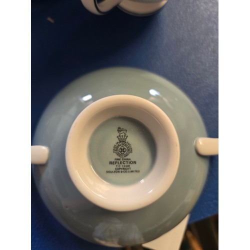 727 - A Royal Doulton 'Reflections' TC1008 dinner service over 60 pieces