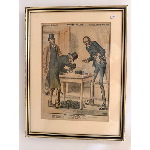14 - Three framed colour prints titled 