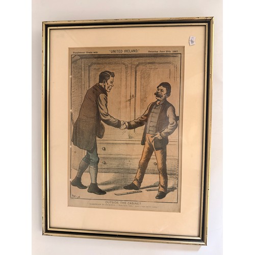 14 - Three framed colour prints titled 