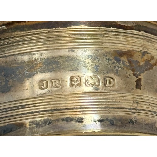 356 - A miscellaneous group of silver comprising a Victorian napkin ring by Colen Hewer Cheshire, Birmingh... 