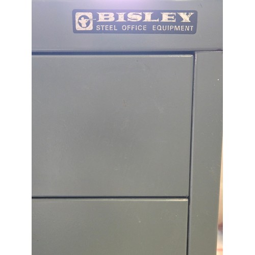 799 - A set of metal Bisley filing drawers H95cm x D46cm x W36cm