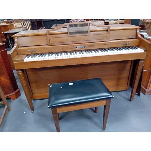 1085 - A BALDWIN electric organ plus misc furniture