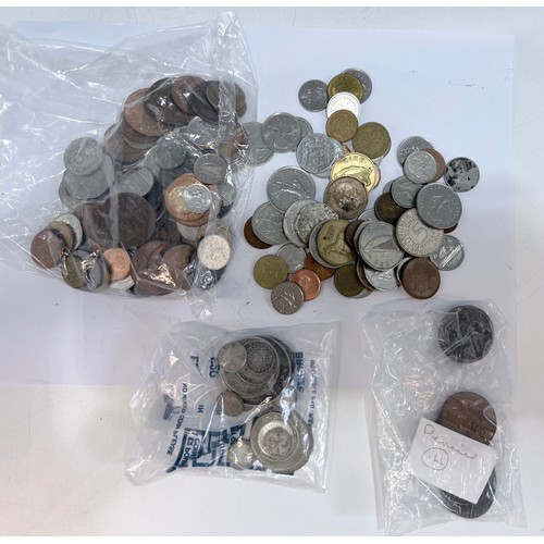 475 - A collection of miscellaneous coins and banknotes, British and foreign, George III and later, includ... 